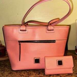 Dooney & Bourke Beacon Tote with Matching Wallet